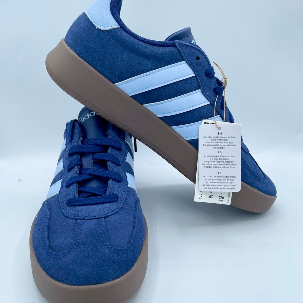Brand New Adidas Light Blue Sneakers Size 11 - Picture 12 of 17
